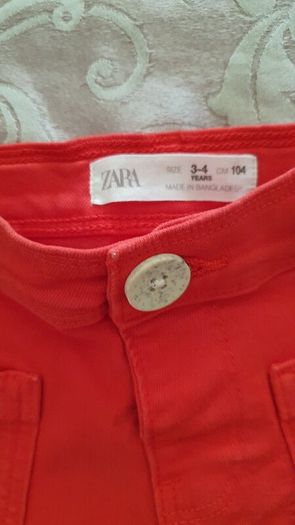 Zara red shorts