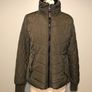 Ladies Green Diesel Puffer Jacket Fur lined Collar Winter Coat Image 3
