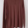 Jaeger Merino Wool and Silk Half Zip Jumper Image 6