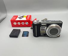 Panasonic Lumix DMC-TZ7 10.1MP Digital Camera Black with Silver Lens