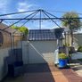 Ikea Gazebo complete with cream cover for top and sides Image 2