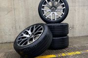 Genuine RAYS Waltz Forged S7 18" Alloys &amp; Tyres - Like New, Pirelli Tyres