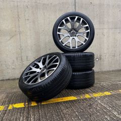 Genuine RAYS Waltz Forged S7 18" Alloys & Tyres - Like New, Pirelli Tyres