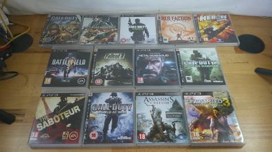 Job Lot of 14 PlayStation 3 (PS3) Games - Call of Duty, Fallout, MGS, Uncharted + More