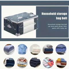 3pcs Large Heavy-Duty Quilt Storage Bag, new.