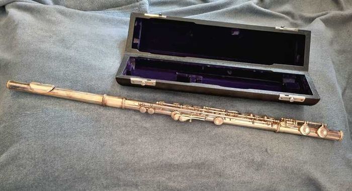 Trevor James Privilege Flute - Silver includes Case and bag