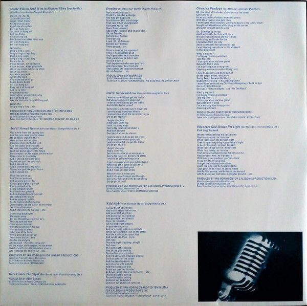 Van Morrison - The Best Of 1990 Vinyl LP Record