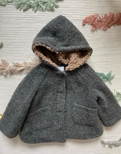 Girls Zara winter wool coat