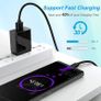 iPhone Charger Cable, iPhone Charging Cable, USB Cable Nylon Braided Long iPhone Lead Fast Charging Compatible iPhone 11 12 13 14 Pro Max Mini XS XR X 10 8 7 Plus 6s 6 SE, (2 Meter) Image 2
