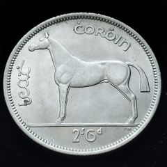 #719 - Ireland - 1959 - Half Crown - AU - KM.16a