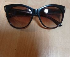 Tom Ford Saskia 330 Crystal Cat Eye Sunglasses