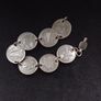 Ireland  "  Silver ?  "  Farthings Bracelet Image 9