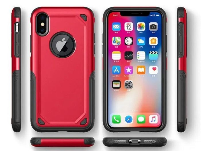 Hybrid Armour Case for iPhone 12 11 Pro XR XS MAX 6 7 8 SE Shockproof Back Cover