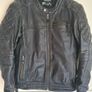 Oxford Route 73 motorcycle jacket black leather Size large EU 42 Image 2