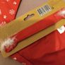 Santa paws velvet festive dog bandana Image 3
