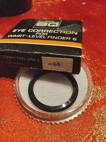Bronica SQ waist level finder -4.5 Dioptre lens