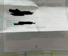 Merrion Hotel Voucher