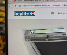 Keylite blackout blinds X2
