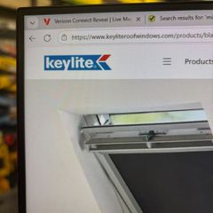 Keylite blackout blinds X2