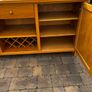 Reduced to sell side board with matching wall mirror Image 3