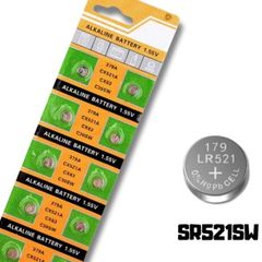 T&E AG0 LR521 379 SR521SW batteries 10pcs