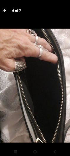 Grey river island handbag
