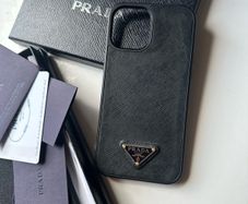 Authentic Saffiano Leather Prada iPhone 12 Pro Max case