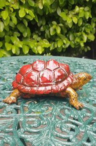 Turtle - Enameled Bronze