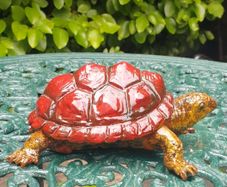 Turtle - Enameled Bronze