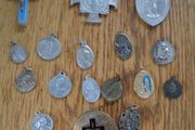 Vintage Religious Medals x 17 for Sale