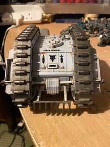 Warhammer 40k Space Wolves Rogue Trader Era Land Raider - Very Rare