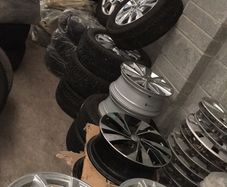 alloys+partworn and new tyres