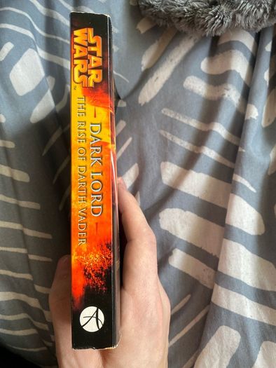 Paperback star wars book: the rise of Darth Vader