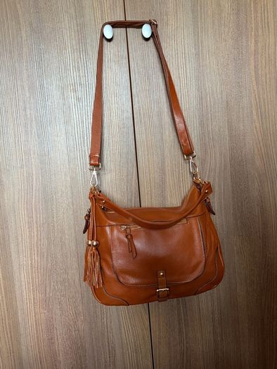 Handbag leather