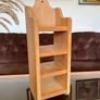 Rustic Decor Wooden Wall Hanging Counter Display Shelf 3 Tier or 4 Image 3