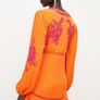 New Without Tags Karen Millen Embroidered Ladder Mini Dress Image 5