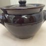 Moira Pottery - Vintage Treacle Glazed Casserole Dish with Lid 15.5 by 12 high Image 2
