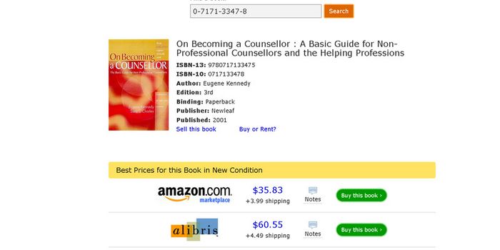 On Becoming a Counsellor : A Basic Guide for Non-Professional Counsellors and the Helping Professions Eugene Kennedy Sara C. Charles
