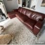Leather L- couch Image 2