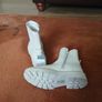 , girls boots, white. Image 2