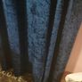 For sale velvet navy curtains Image 2