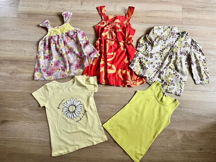 girls top bundle 7/9y