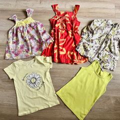 girls top bundle 7/9y