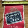 vintage pub banner Carling Black label Larger 1970s Image 3