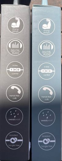 2 brand new still in box BOOMPODS DIGIBUDS C in ear earphones with USB-C connection. RRP 29.95. Price for 2 is 31 euros inclusive of registered post