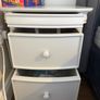 bedside locker grey x 2 Image 2