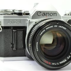 Canon AE-1  35mm SLR Film Camera with Super Bright Canon FD 50mm f1.4 SSC, Recently FULLY Serviced