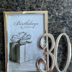 30th Picture Frame