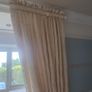Curtains 270Lx200Wcm/pole/tie backs x2 Image 2