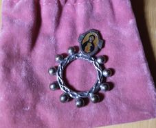 vintage rosary ring (c), tub 3